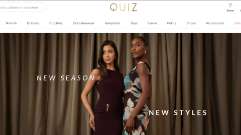 Quiz clothing nhs discounts